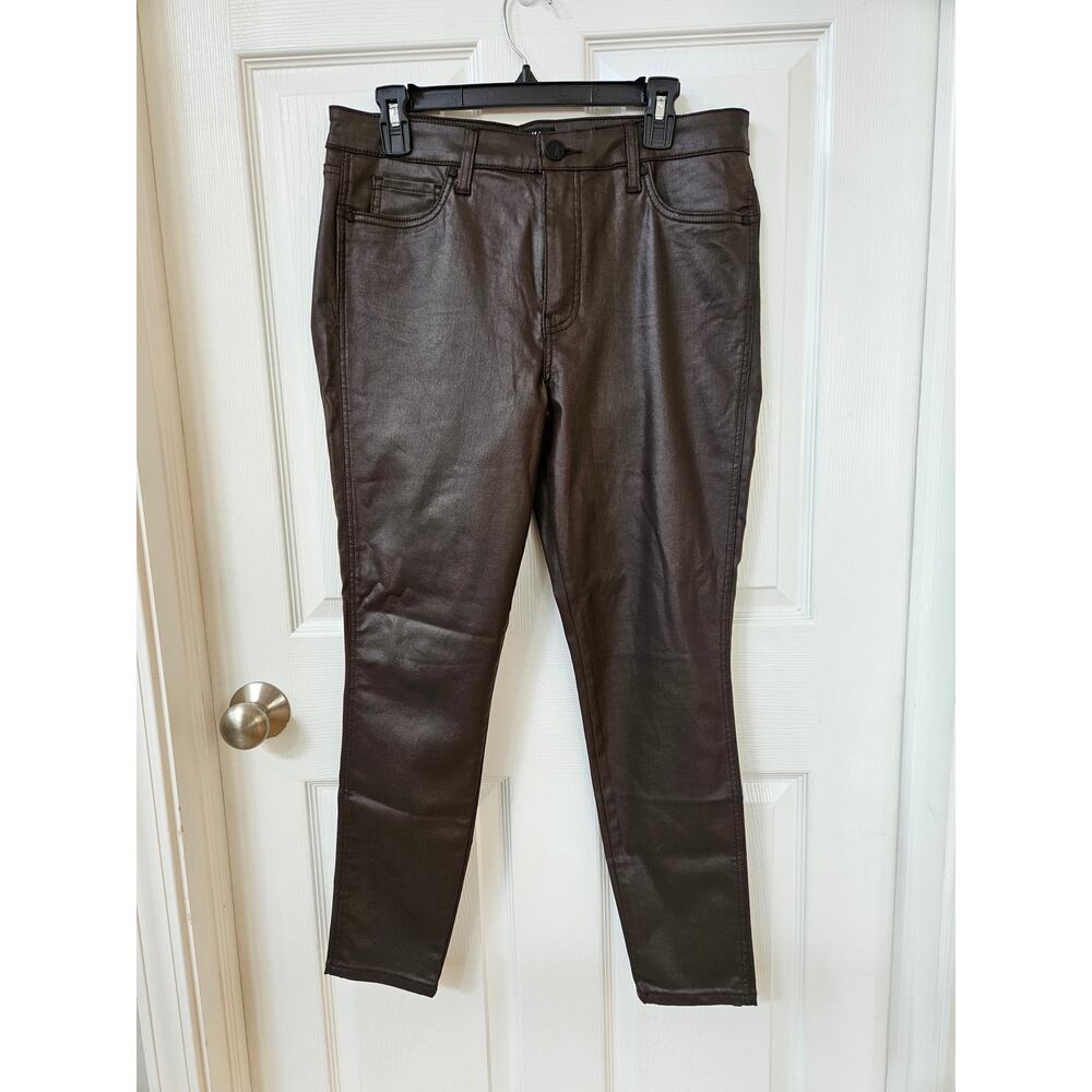 KUT From The Kloth Donna Fab Ab Ankle Skinny Jeans Womens 12 Coated High Rise